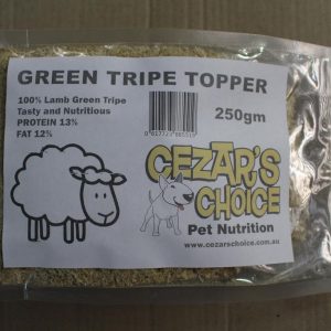 Green Tripe topper