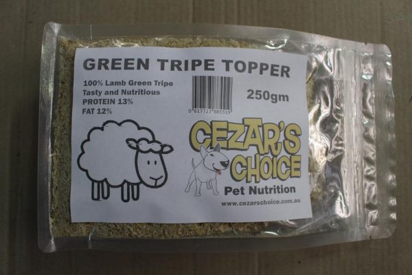 Green Tripe topper