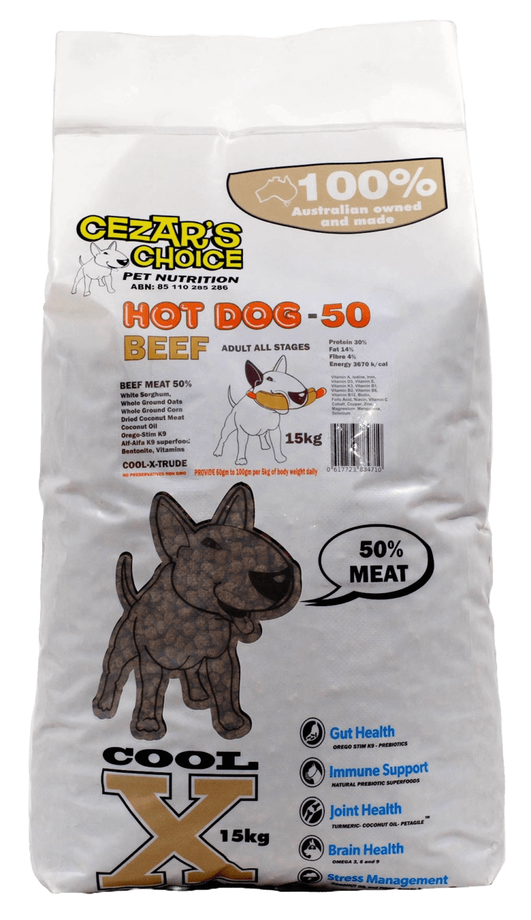 15kg of cezar's choice pet nutrition